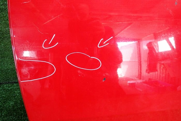 SKODA RAPID SPACEBACK 12- door left rear. rear part