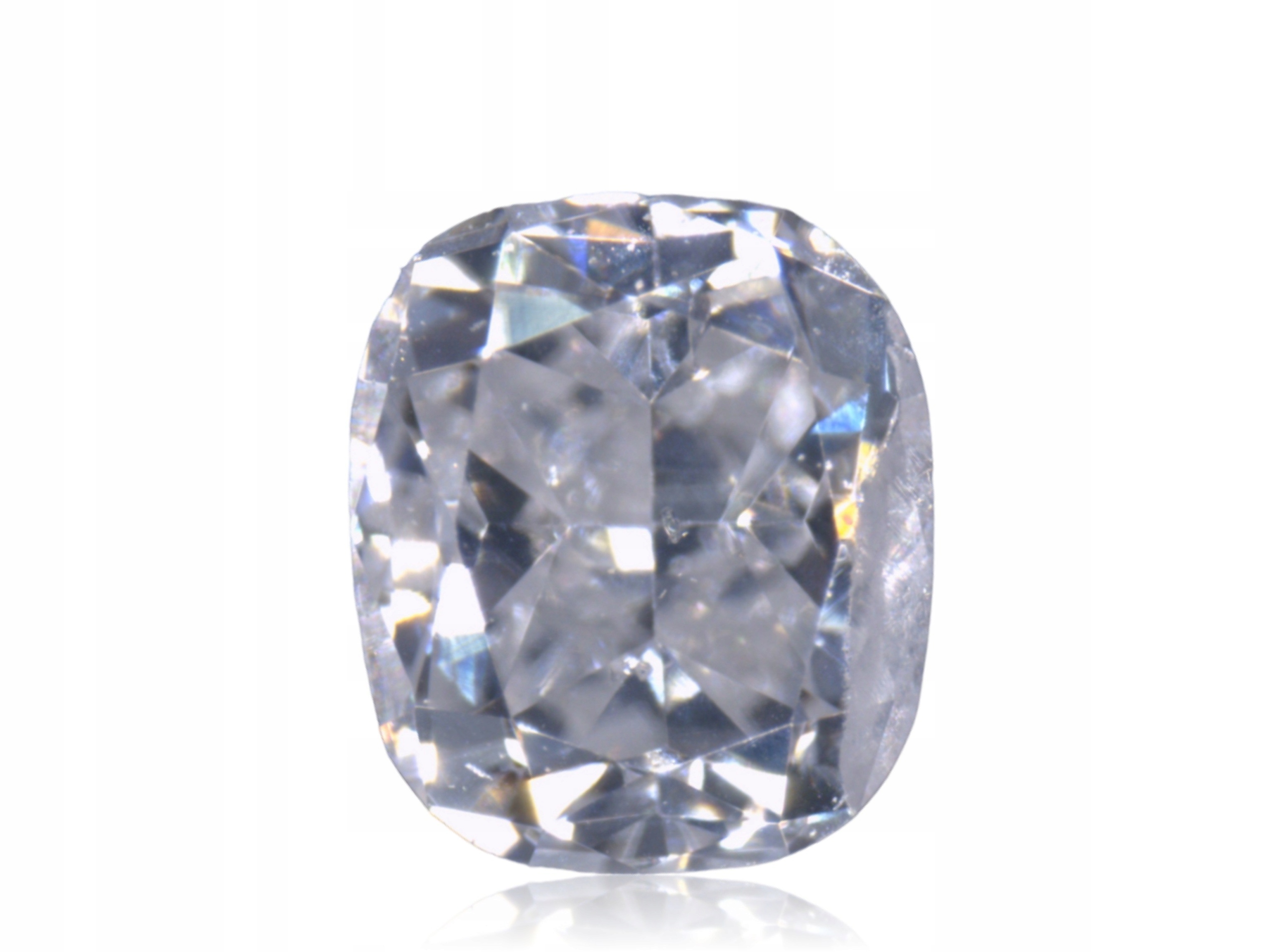 Přírodní diamant 0.08ct H Cushion SI2 eCertifikát Wbd