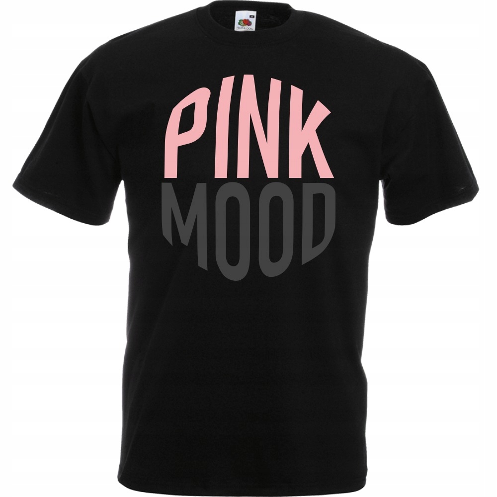 

Koszulka pink mood różowy róż L czarna