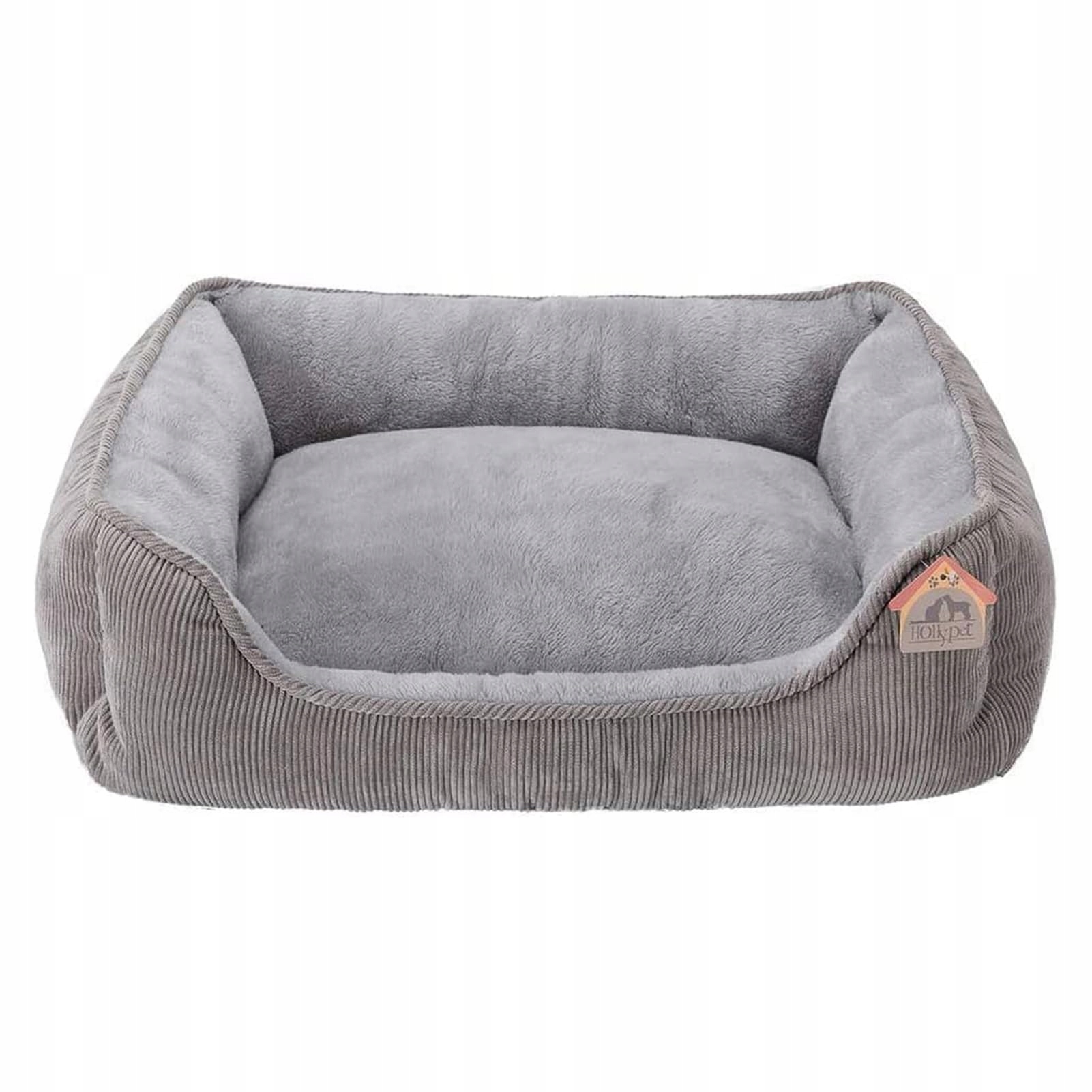 Levně Hollypet Pelíšek Pro Kočky a malého psa Měkké a prodyšné Šedé