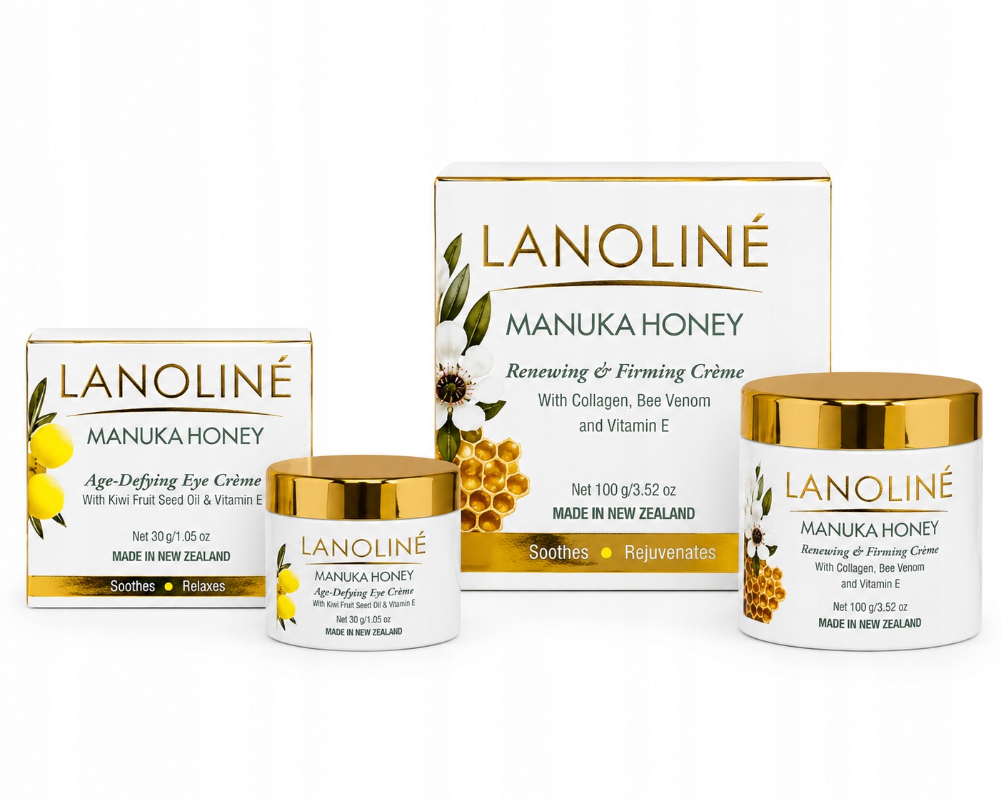 Sada Lanoline Manuka Honey – krém na obličej 50 g krém pod oči 30 g