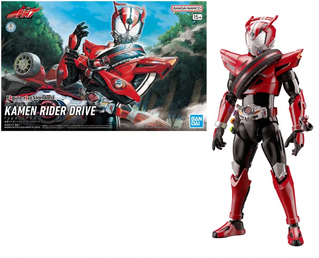 Kamen Rider Figurka Figure-rise Stan. Kamen Rider Drive Type Speed Model Stavebnice