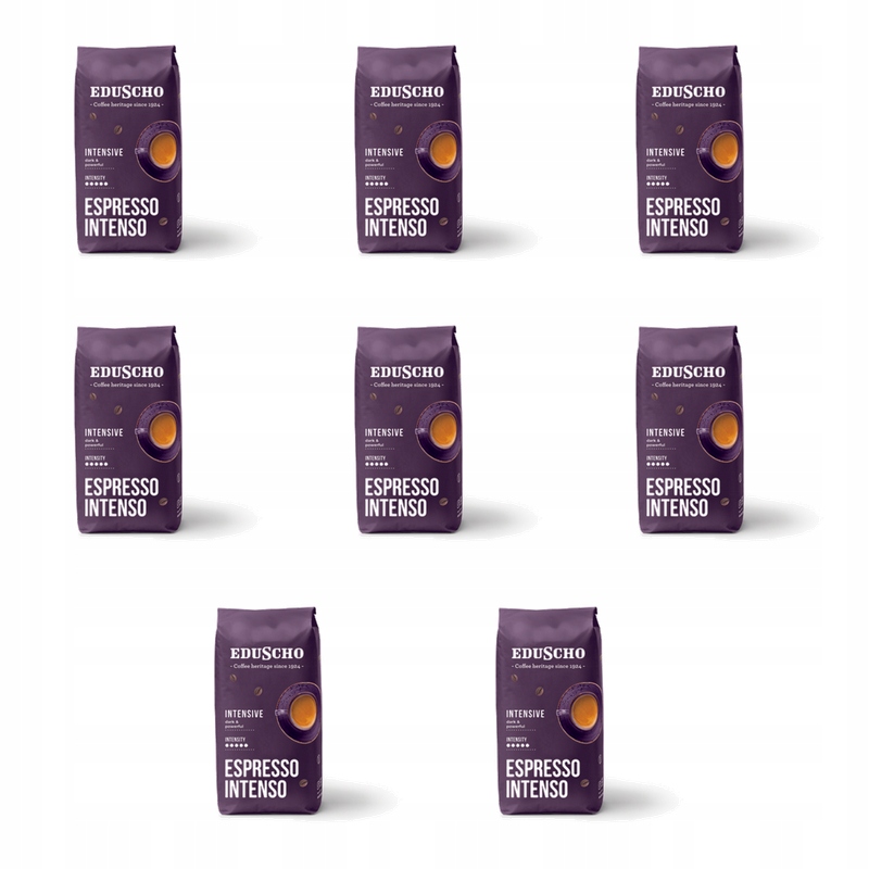 Kawa zianista Eduscho espresso intenso 1000g X8