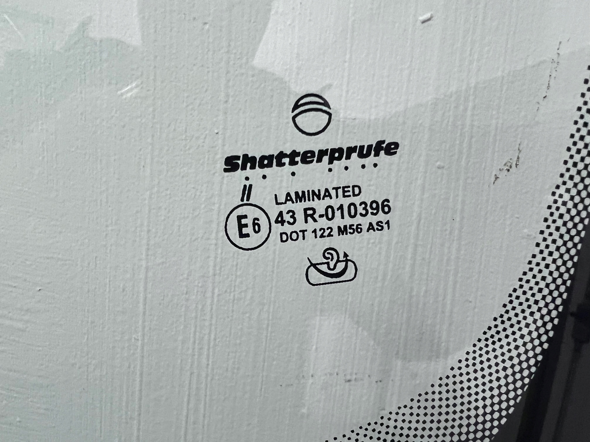 SKODA FABIA III Szyba przednia sensor Nowa Głogów Kolor zielony