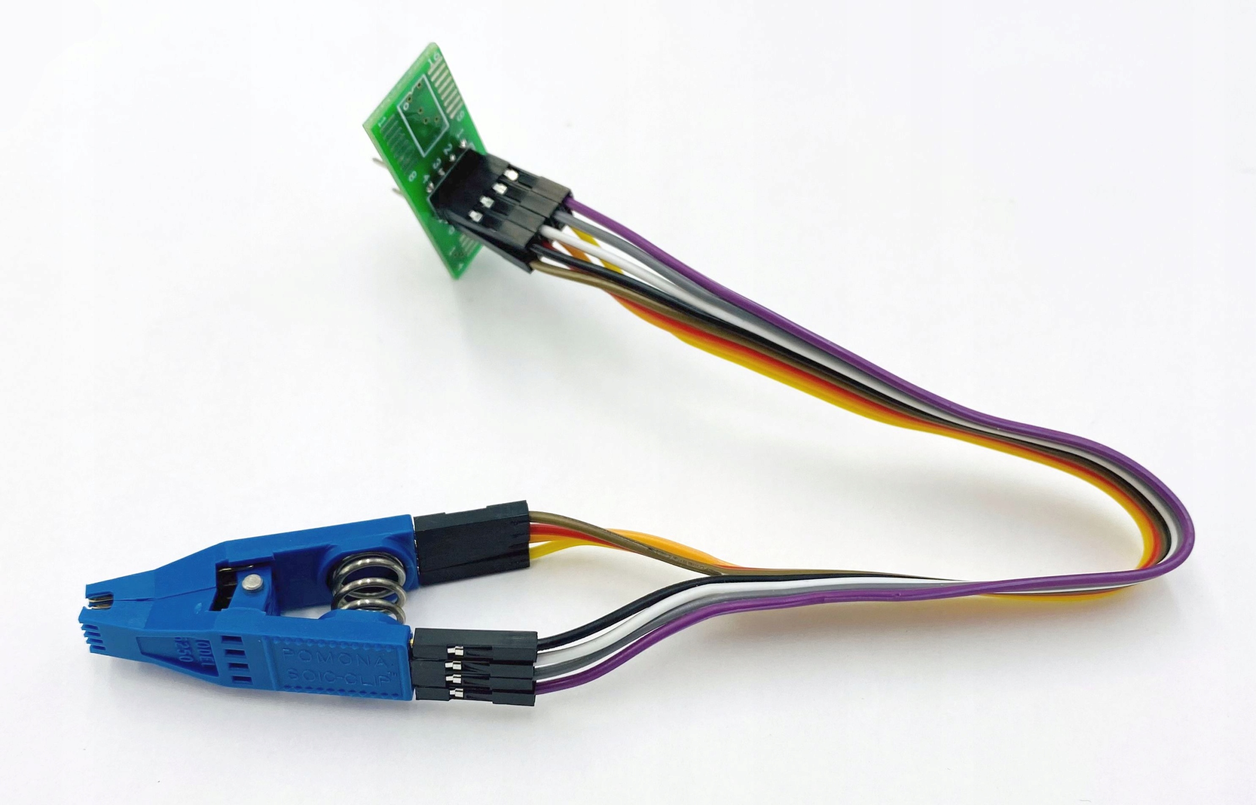 Měřicí testovací klip SO8 Pomona 5250 kabel