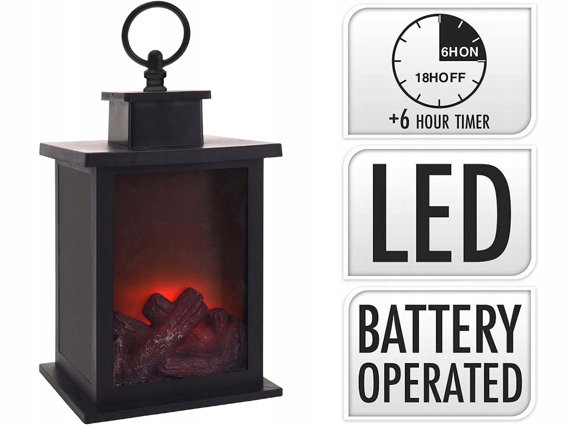 LAMPION LED KOMINEK IMITACJA OGNIA - OGRÓD, TARAS Marka Koopman