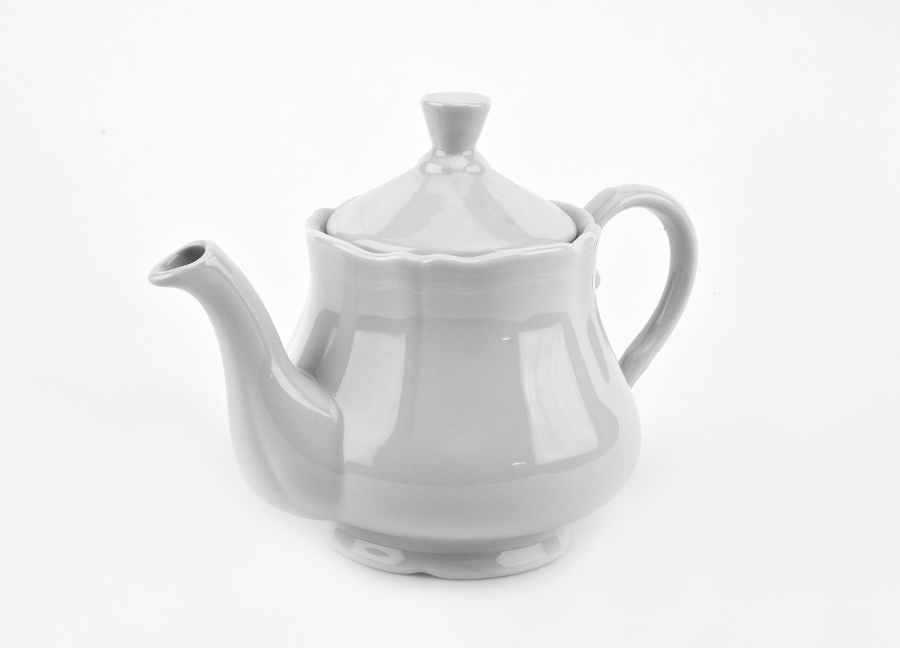 Imbryk do herbaty 0.5L Castel White biały elegancki prezent dla Babci Kod producenta 39627