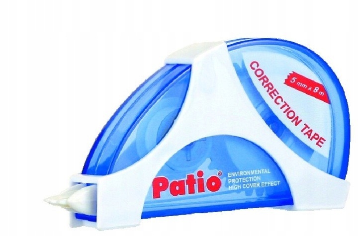 

Korektor w taśmie myszka Patio 5mmx8m różne