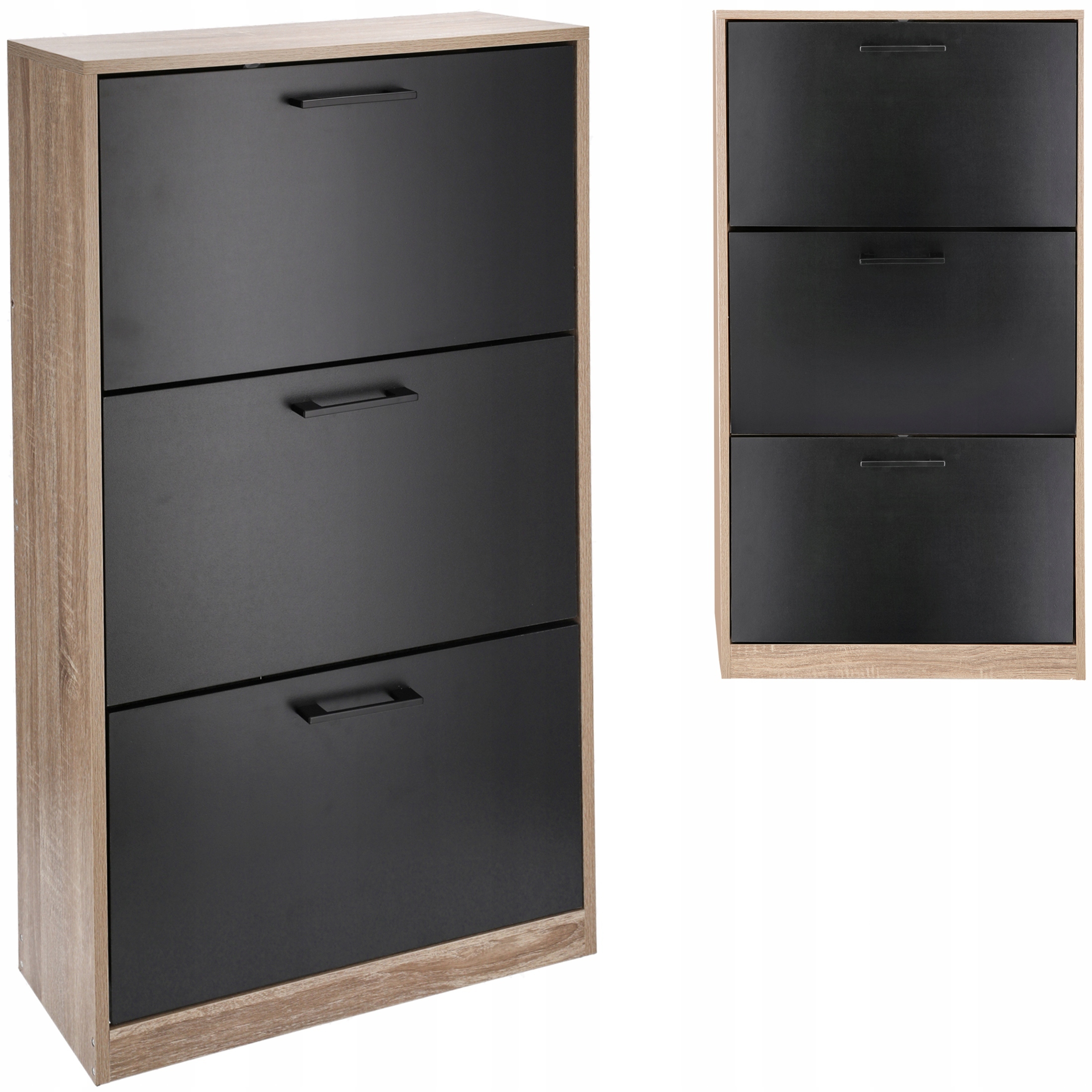 Skrinka Na Topánky Regál Na Topánky 3 Úrovne Priestranná Komoda Do Predsiene