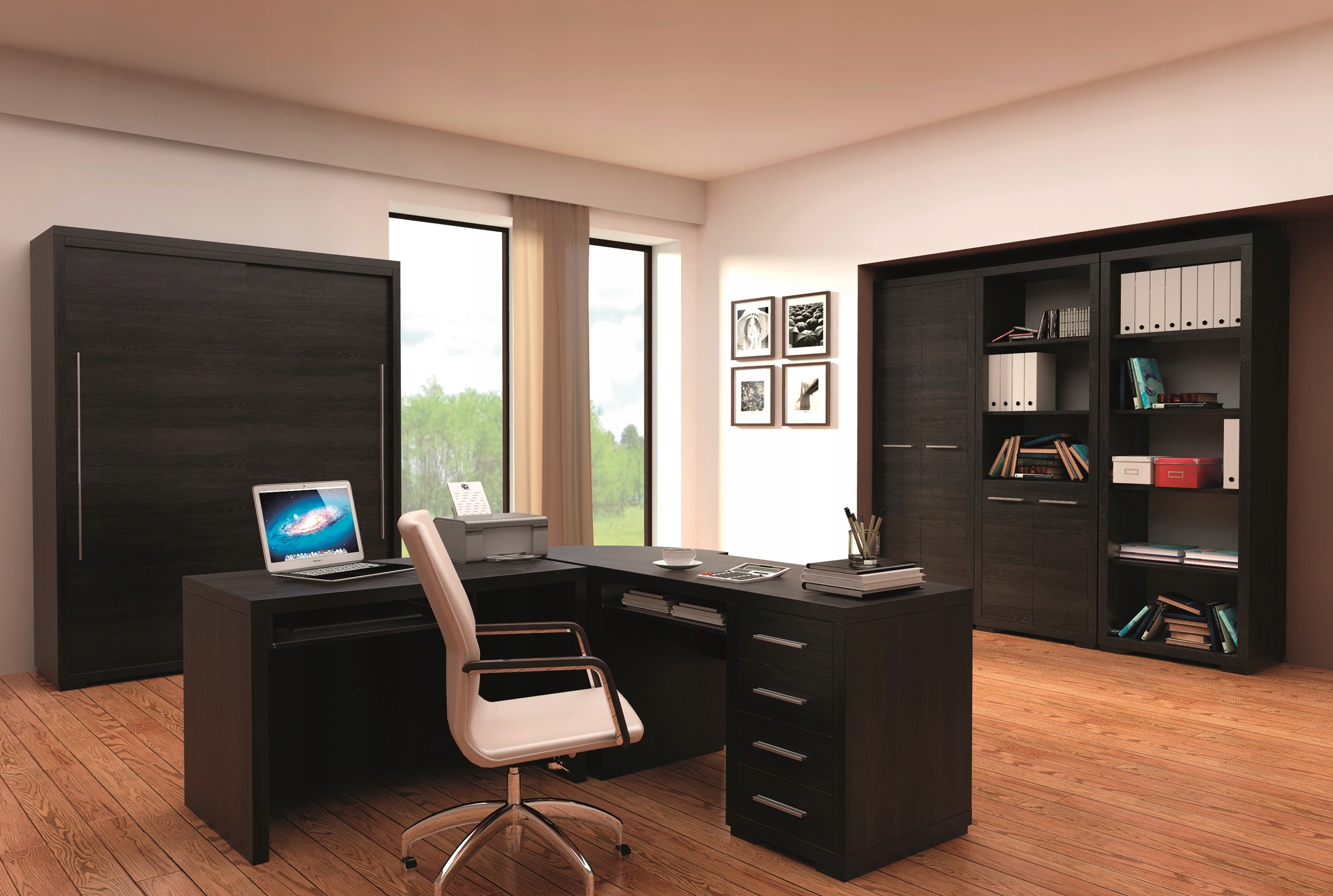 meble regał słupek szafką gabinetu biura Vegas 34 Marka Jarstol