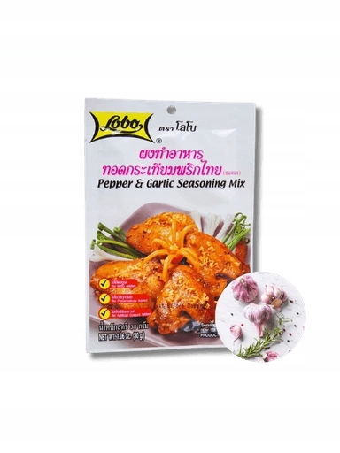 Levně 5 x Lobo Pepper and Garlic Seasoning Mix thajské koření 30 g