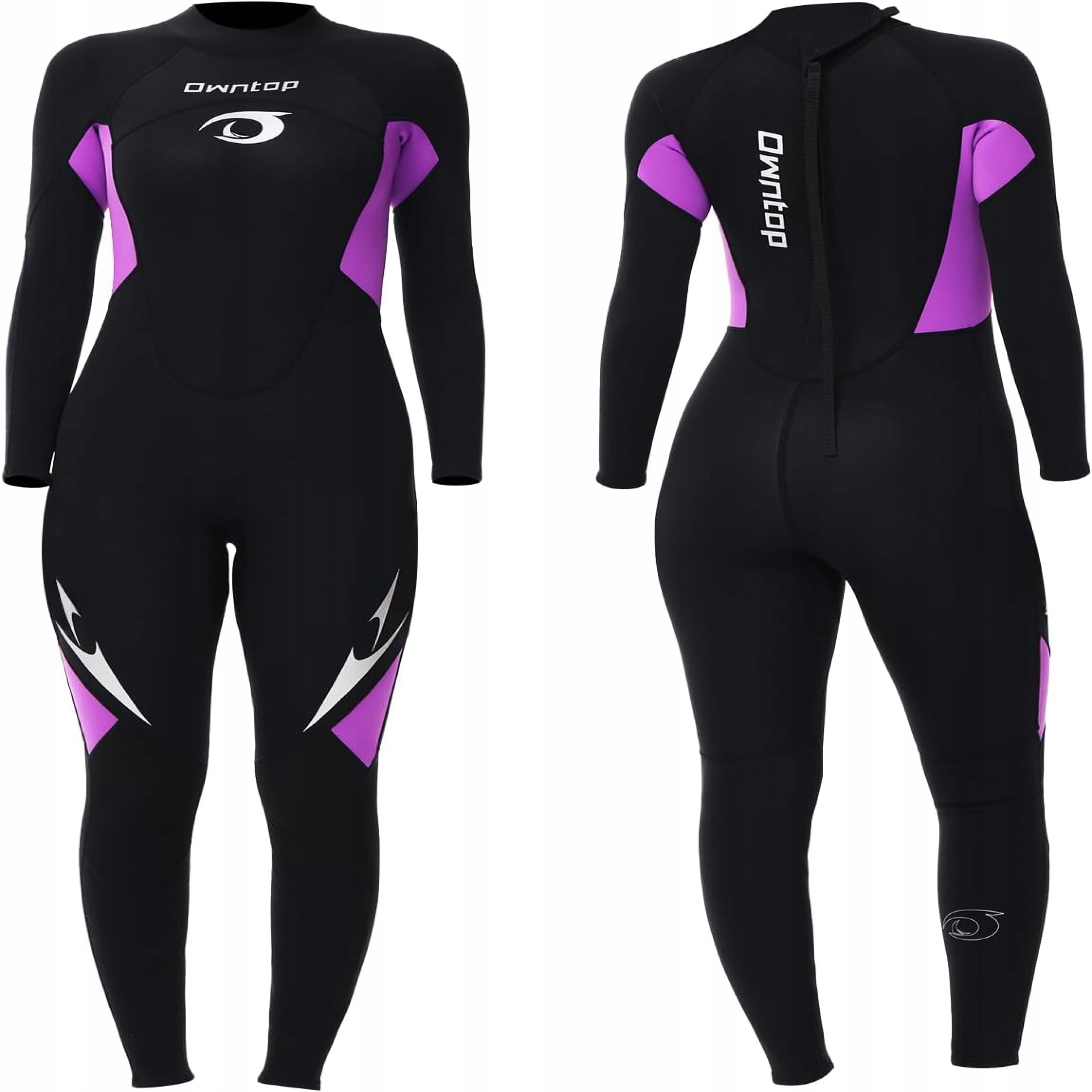 Neoprenová Potápěčská Kombinéza Do Vody Dámská Dlouhá Velikost 3XL 3/2 mm