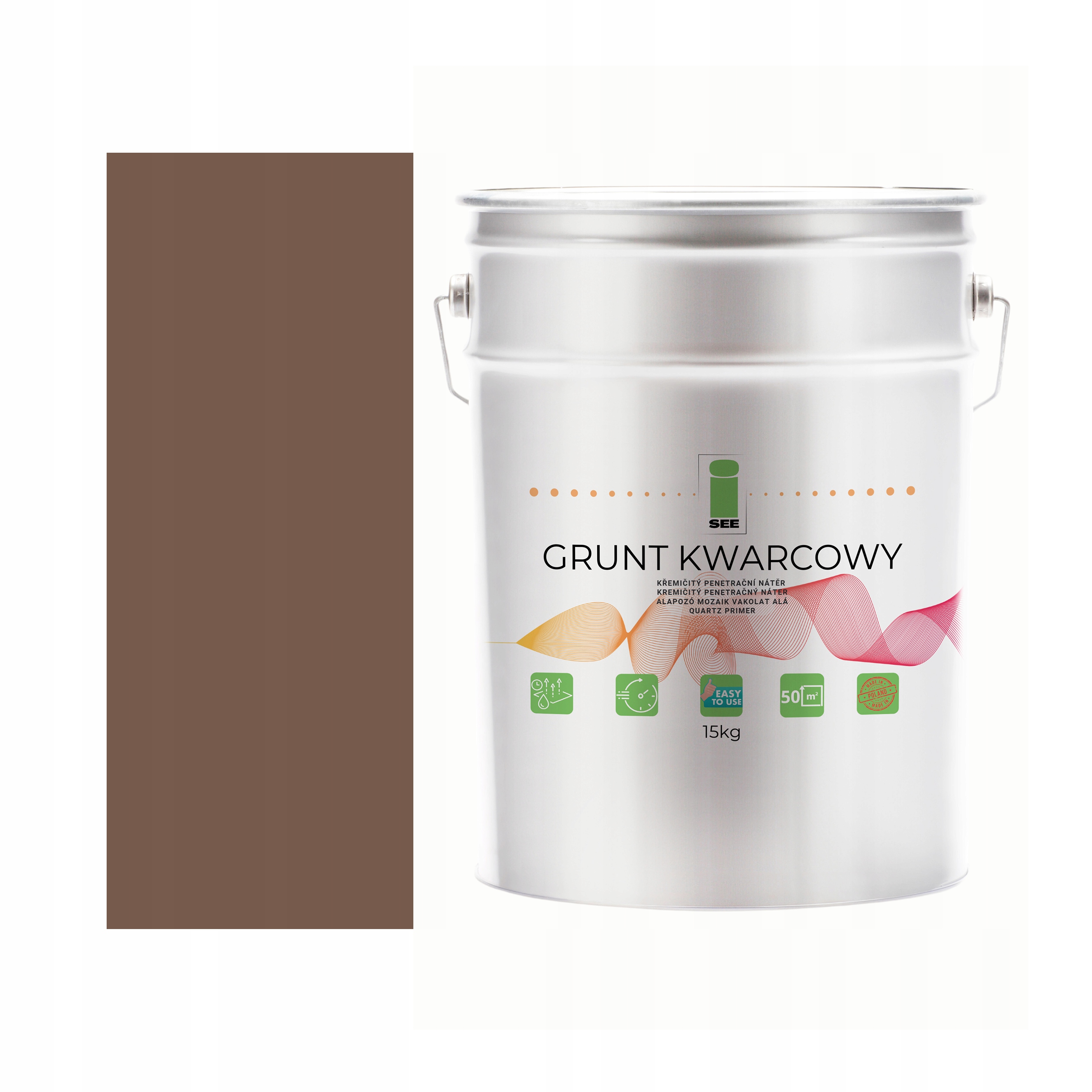 Podklad Pod Mozaikovou Omítku Hnědý Tmavý 15 Kg M63