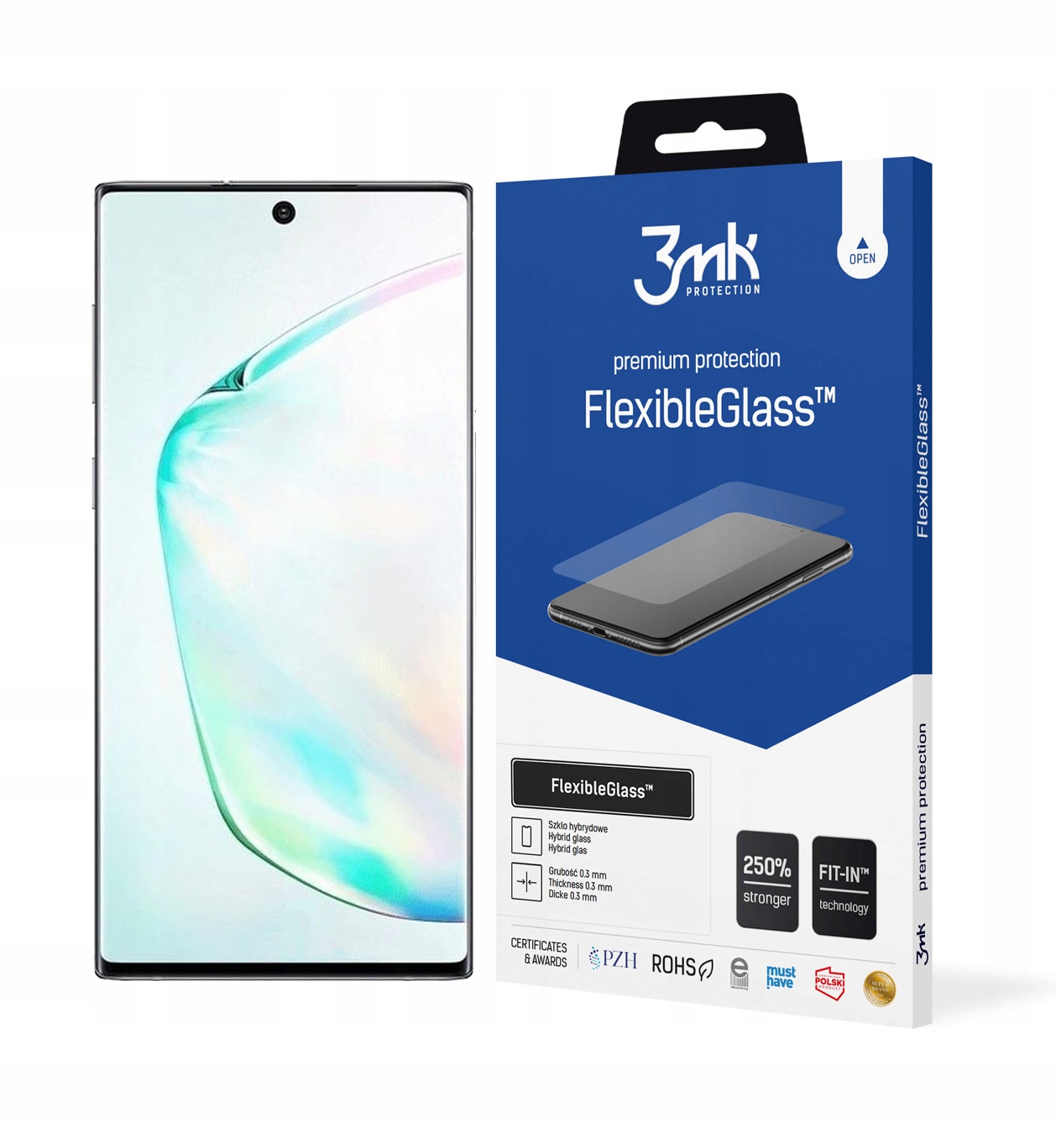 

3MK FlexibleGlass Edge do Sam Galaxy Note 10 N970