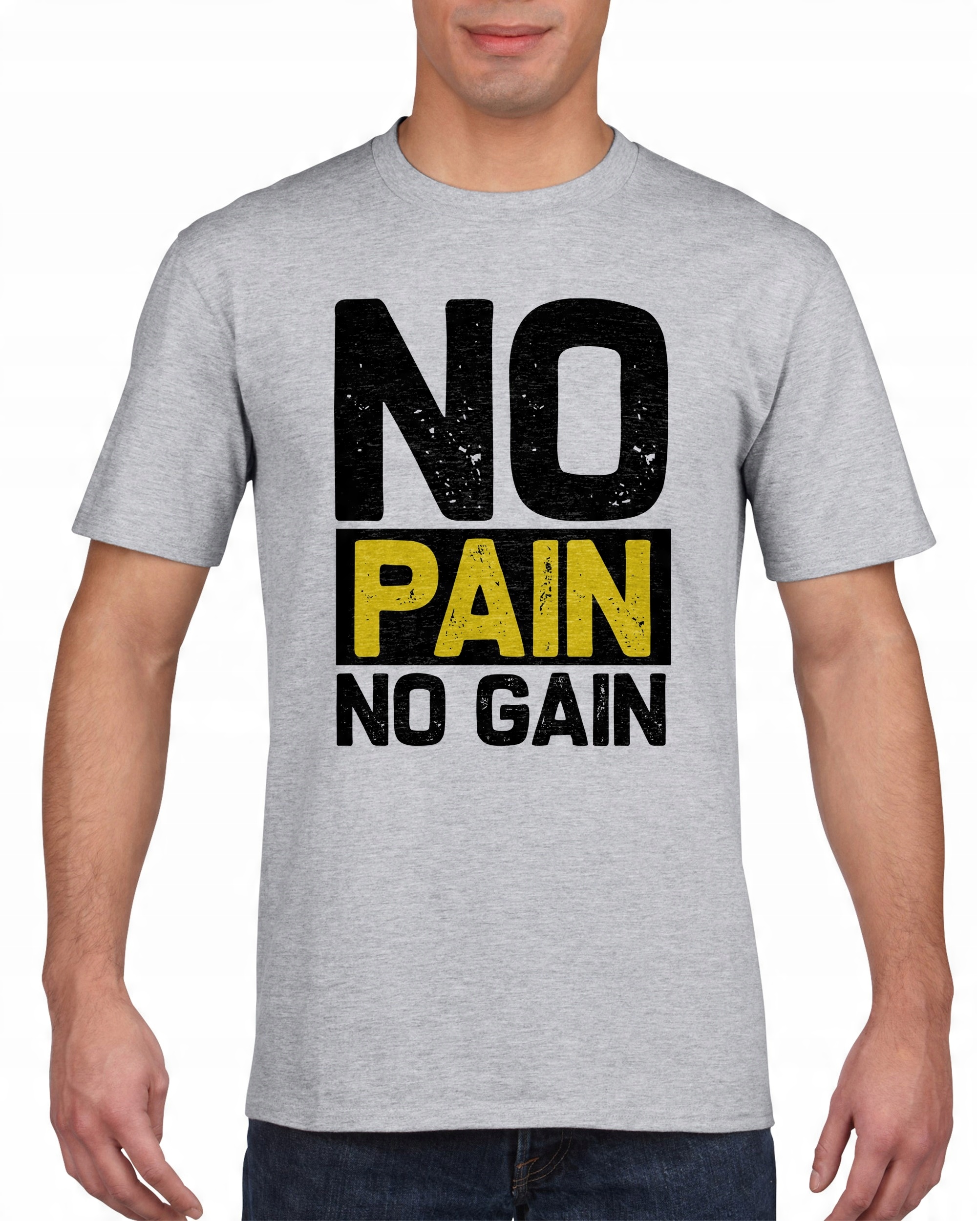 

Koszulka męska No pain no gain XXL