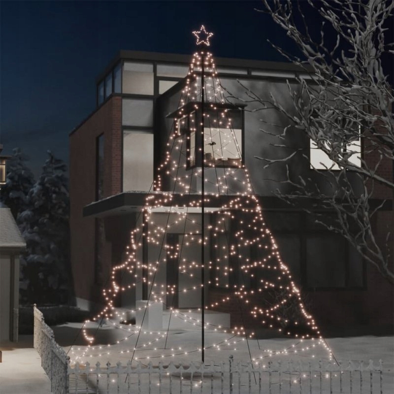 

Choinka Zewnętrzna Lampki Dekoracja 1400 Led 5 m