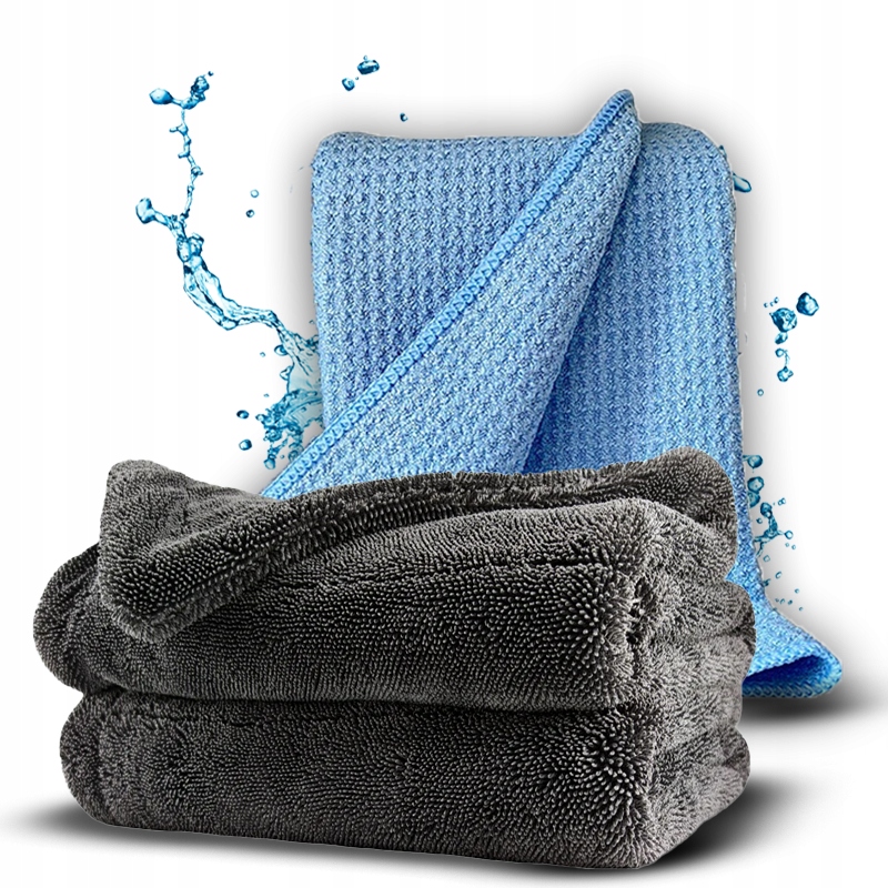 Profesjonalny Zestaw Do Osuszania Wycierania Samochodu Ręcznik I Ścierka