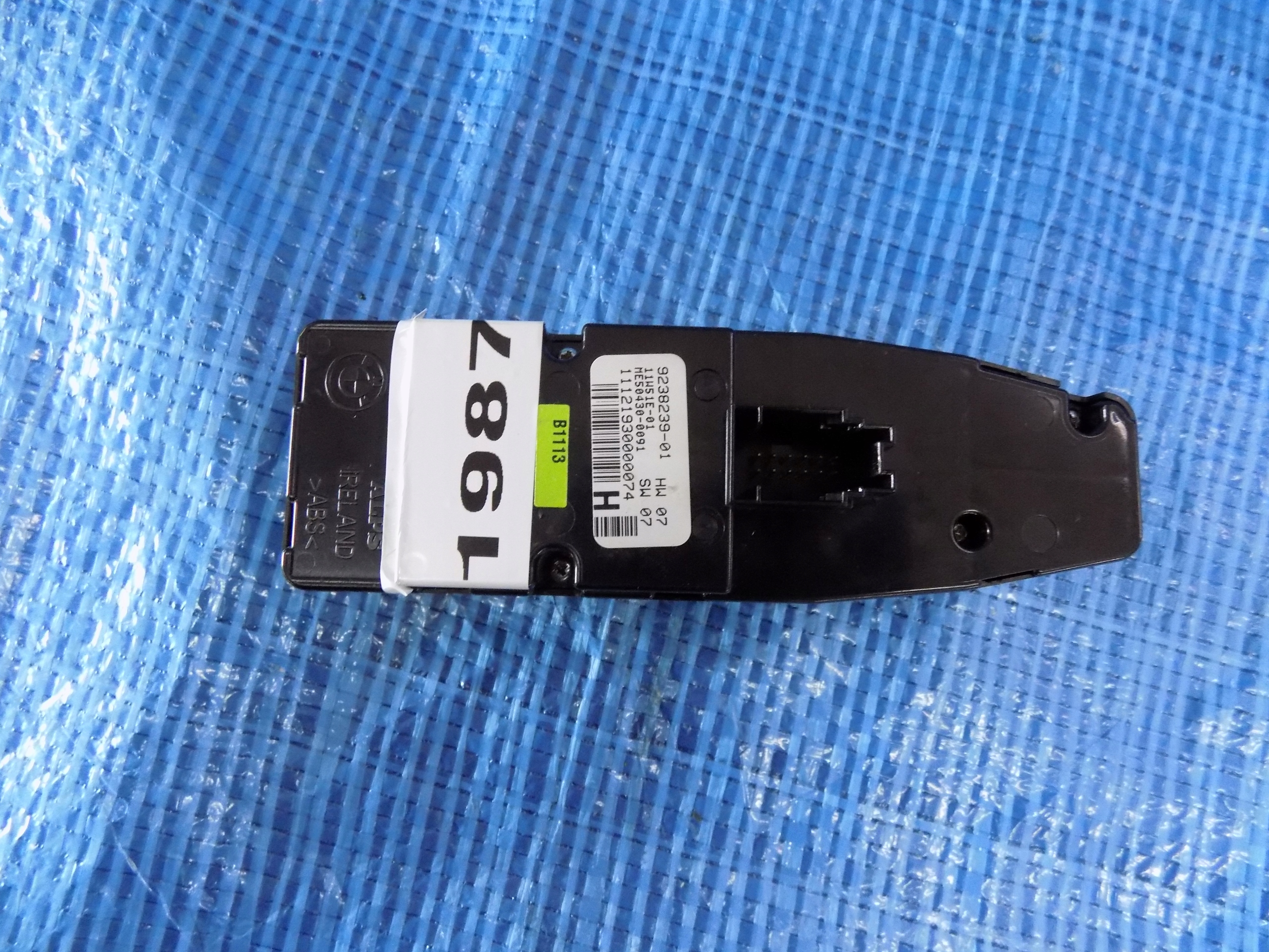 window control switch of mirrors left front BMW 5 F10 2012R 3, 9238239