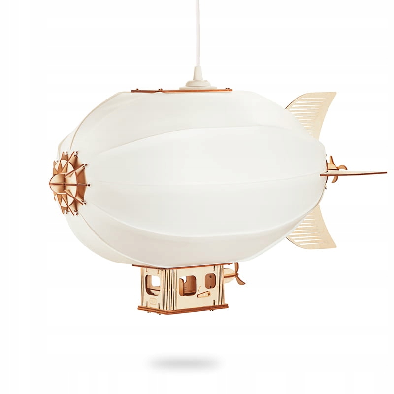 

Deku Sterowiec Lampa wisząca dekoracyjna drewniana