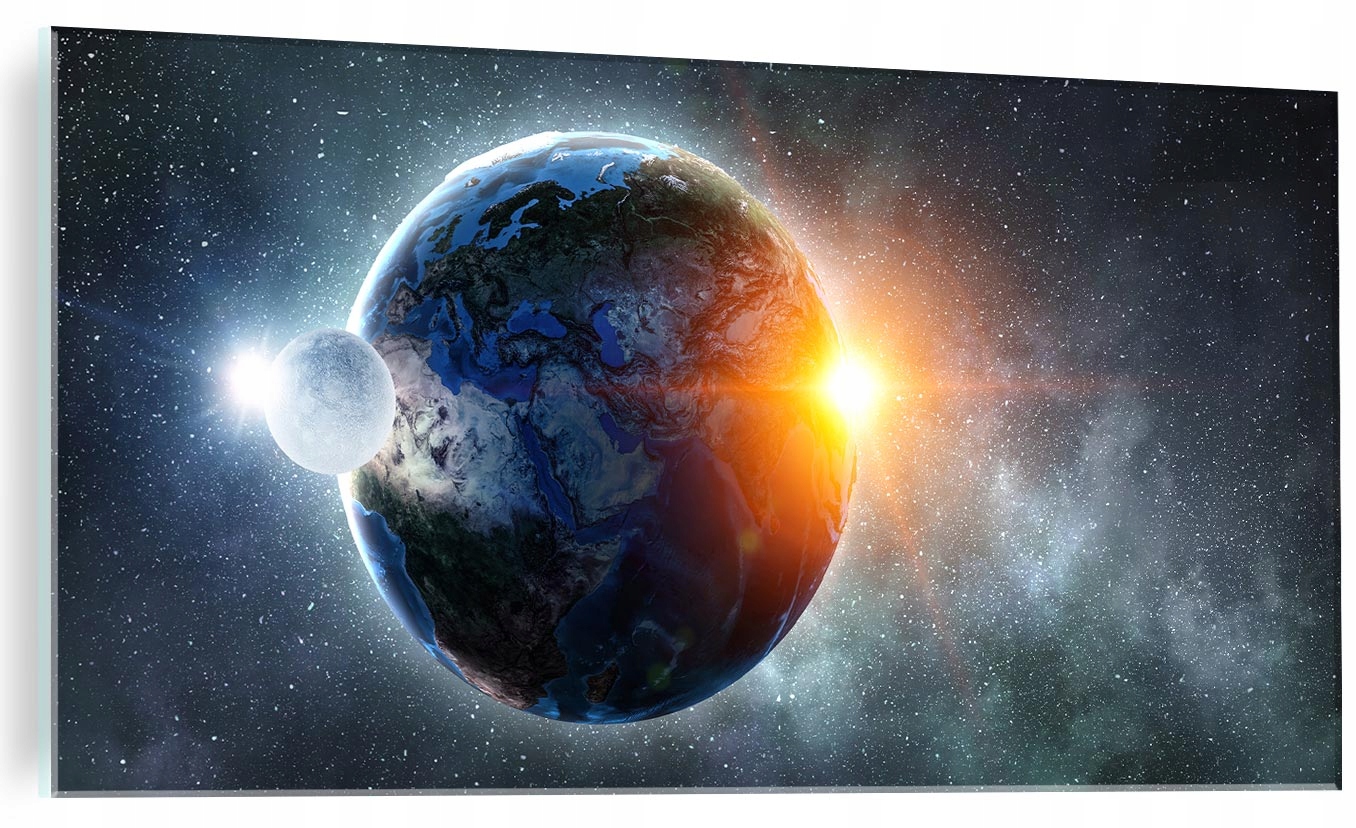 

Foto Obraz Szklany Kosmos Planety Ziemia 100x50 cm