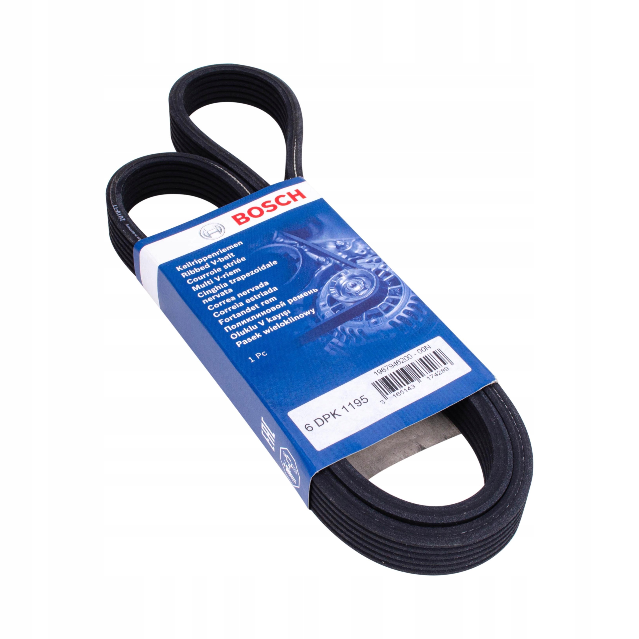 

Pasek Klinowy Wielorowkowy 6DPK1195 Bosch