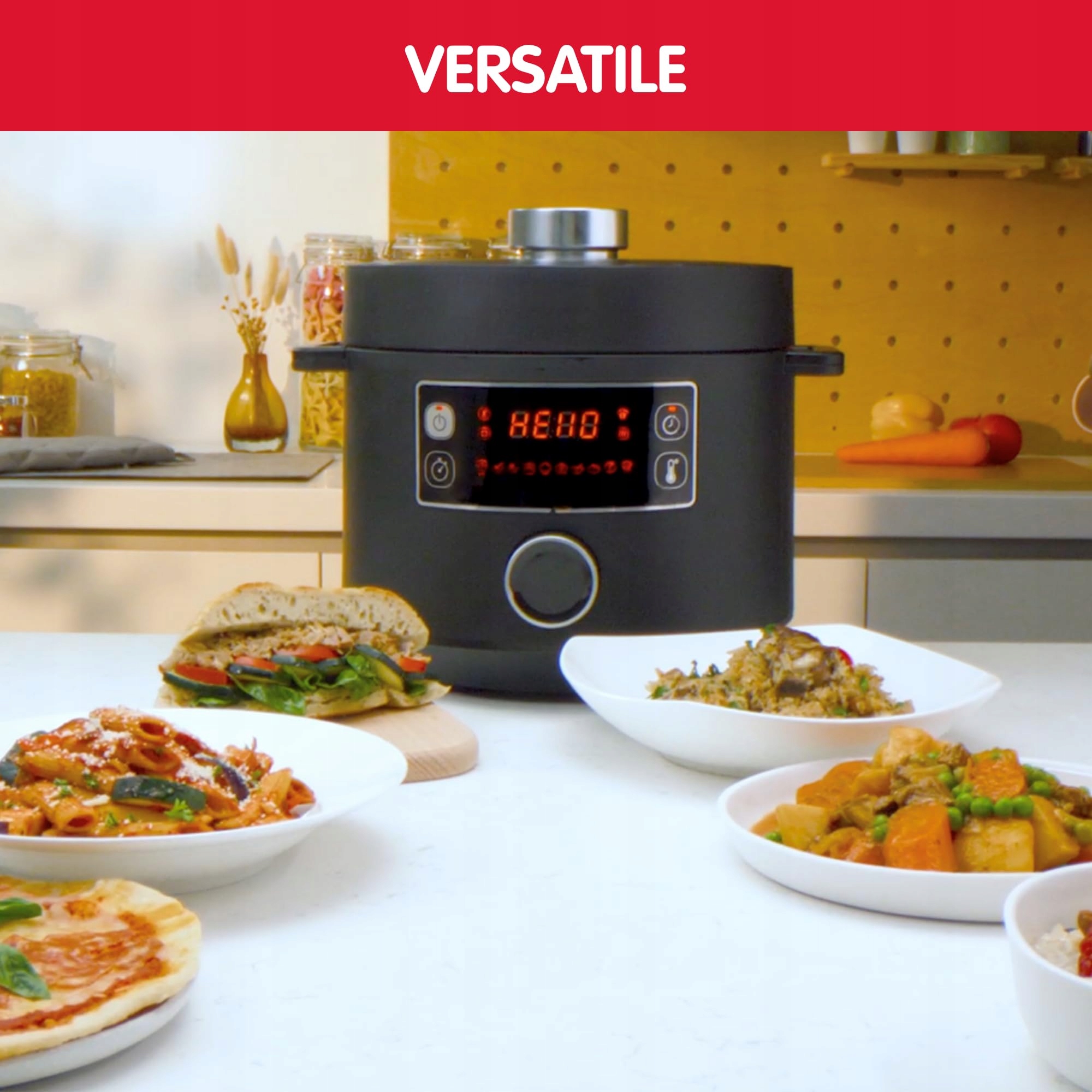 MOULINEX Epic Turbo Cuisine Szybkowar Elektryczny 1090W Czarny — miniatura 5