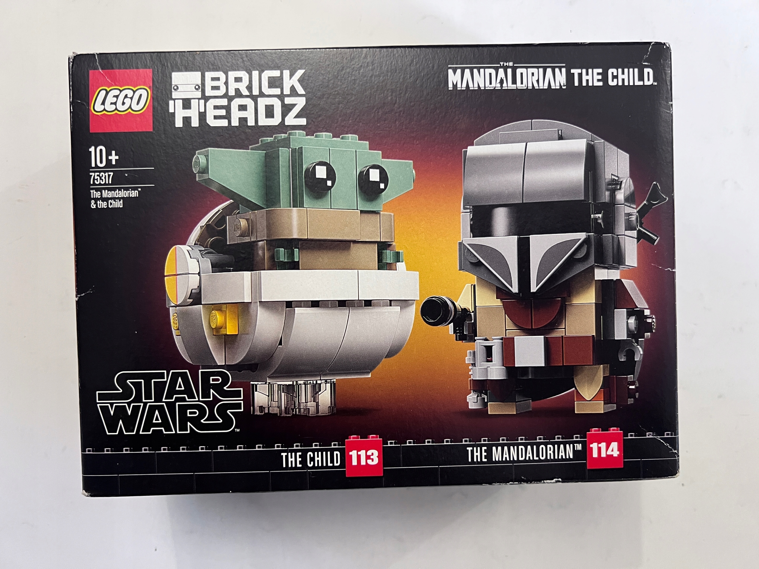 Lego 75317 BrickHeadz Staw Wars Mandalorianin i Dziecko