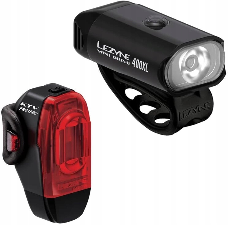 Sada světel Lezyne Mini Drive 400XL Ktv Drive Pro+