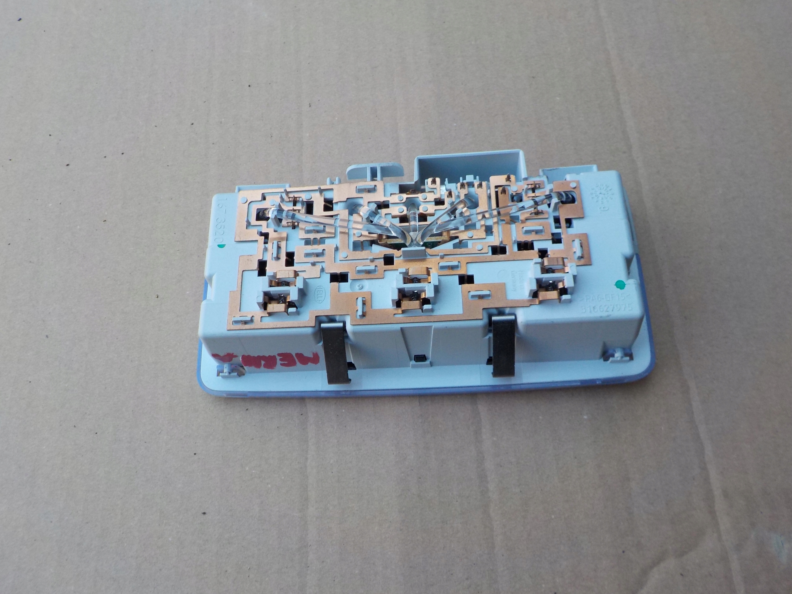 light lighting cabs opel meriva B 2011r
