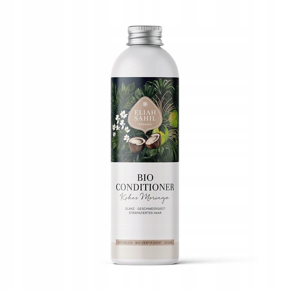 Organiczna odżywka naprawcza, Kokos i moringa włosy suche, zniszczone Eliah