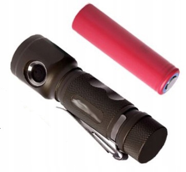 SANYO 18650 akumulator Li-Ion 3,7V do latarki LED Marka Sanyo