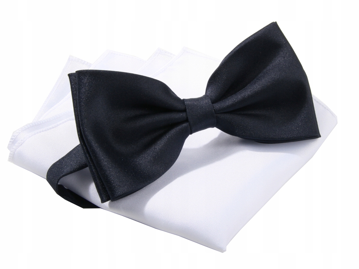 MUCHA MUSZKA Z POSZETKĄ W PUDEŁKU CIEMNY GRANAT