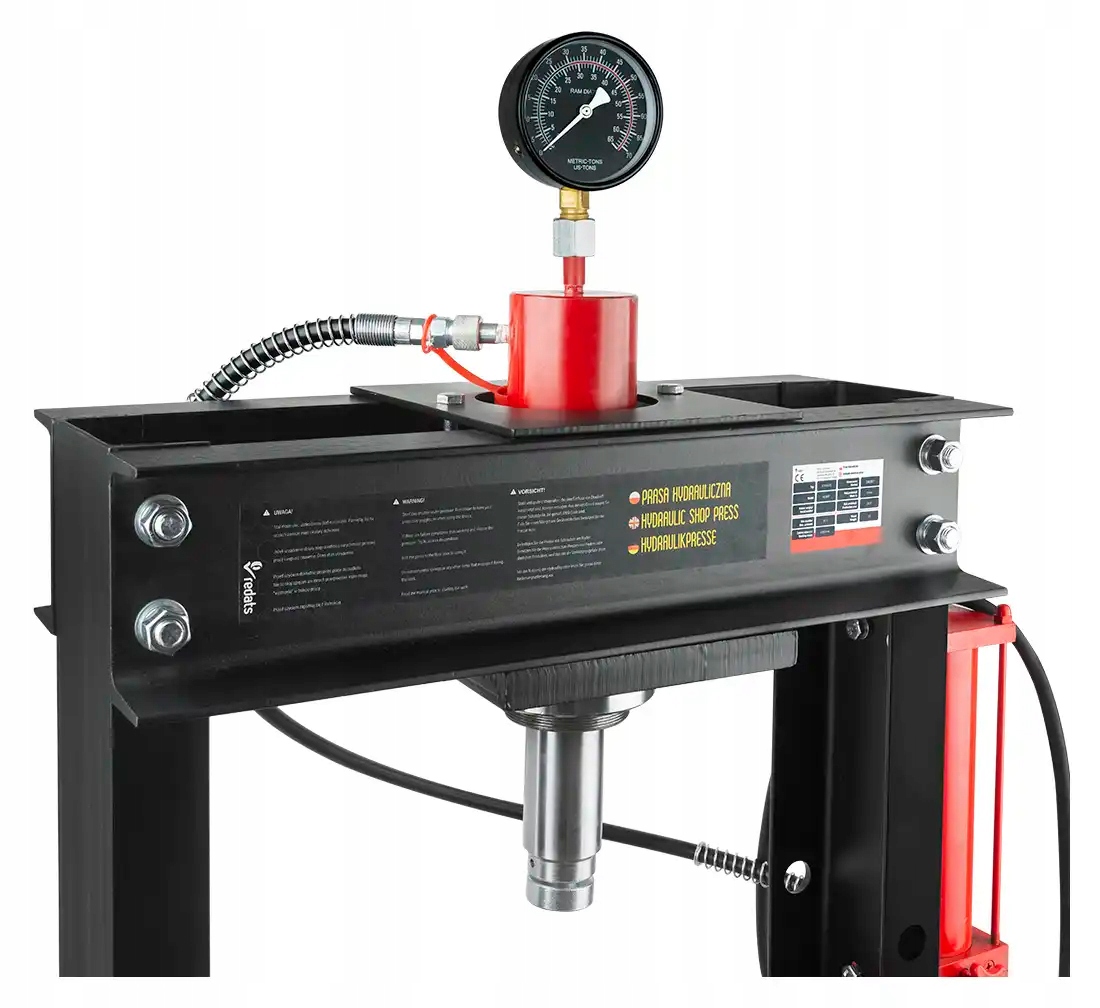 Prasa Hydrauliczno-Pneumatyczna H-380P REDATS 30T Kod producenta 07-02-21