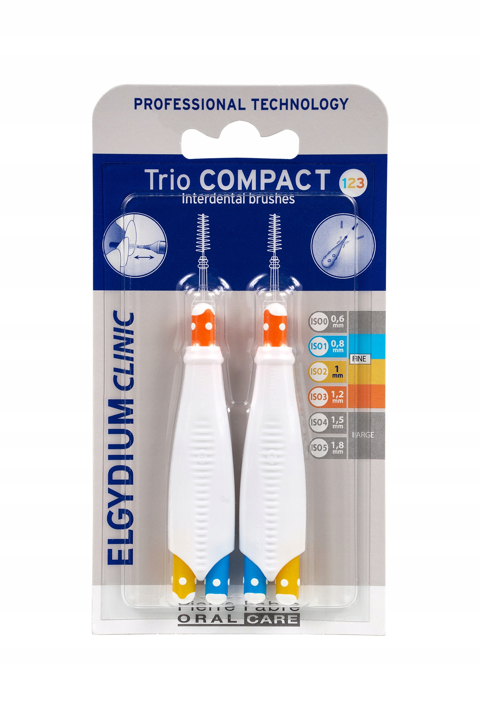 

Elgydium Clinic Trio Compact 123 szczot. międzyzęb