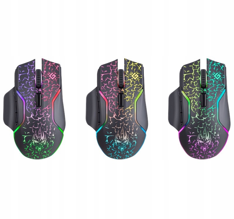 MYSZ DEFENDER GM-067 ONESHOT OPTIC RF RGB 3200dpi 7P — 13