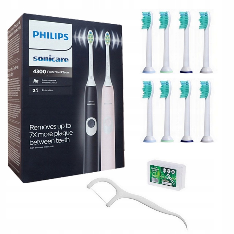 Zestaw szczoteczek do zębów Philips HX6800 35 10 końcówek (x8 ProResults