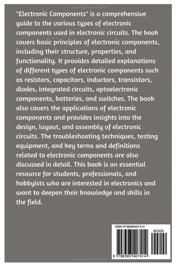 Comet, JanusElectronic Components: A Beginner's Guide To Diodes, Resistors, Język publikacji angielski