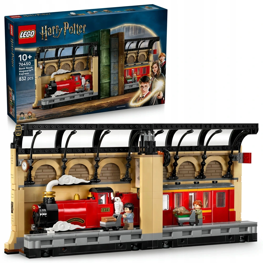 Lego Harry Potter 76450 Knižní zarážka: Spěšný vlak do Bradavic