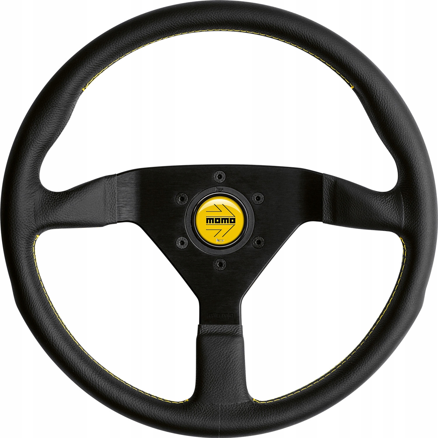 Volant Momo Montecarlo Yellow 350 mm