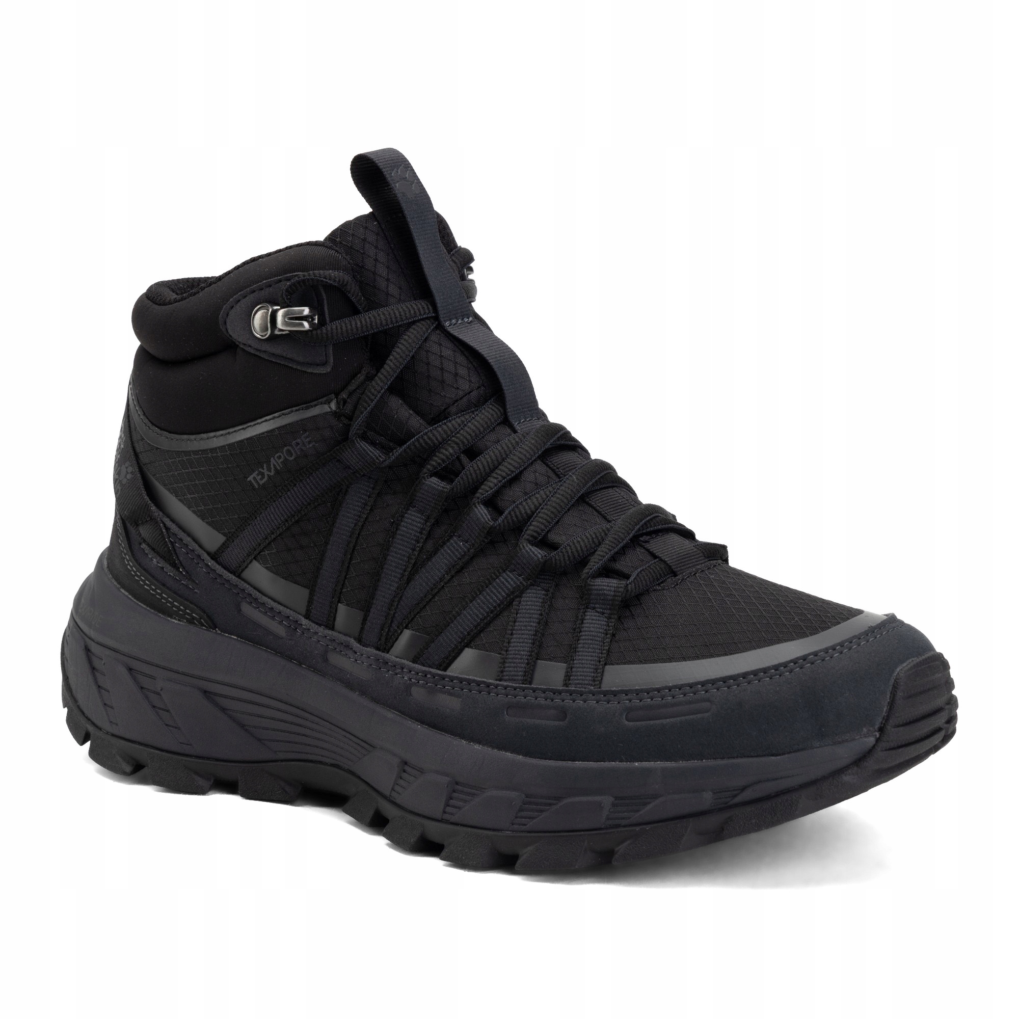 Buty turystyczne damskie Jack Wolfskin Wild Hike Texapore Mid black