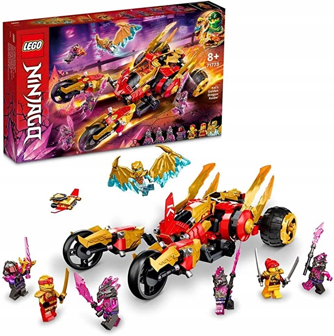 

Lego Ninjago 71773 Złoty smoczy ścigacz