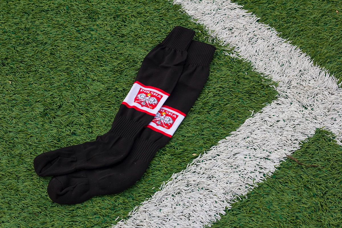 POLSKA GETRY skarpety piłkarskie Czarne REPREZENTACJI podkolanówki 35/37 Płeć produkt uniseks
