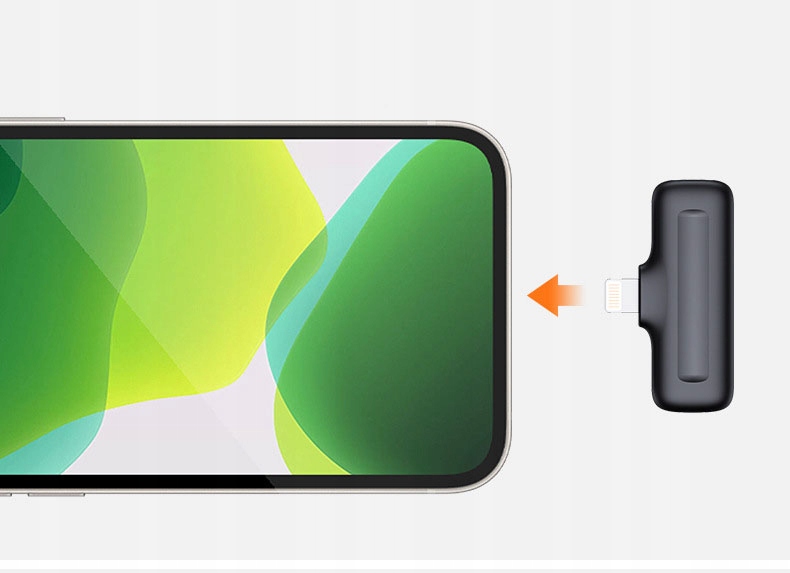 Bezprzewodowy Mikrofon Krawatowy J11 Lightning do iPhone 14 13 12 11 Model MIKROFON KRAWATOWY BEZPRZEWODOWY IPhone Android