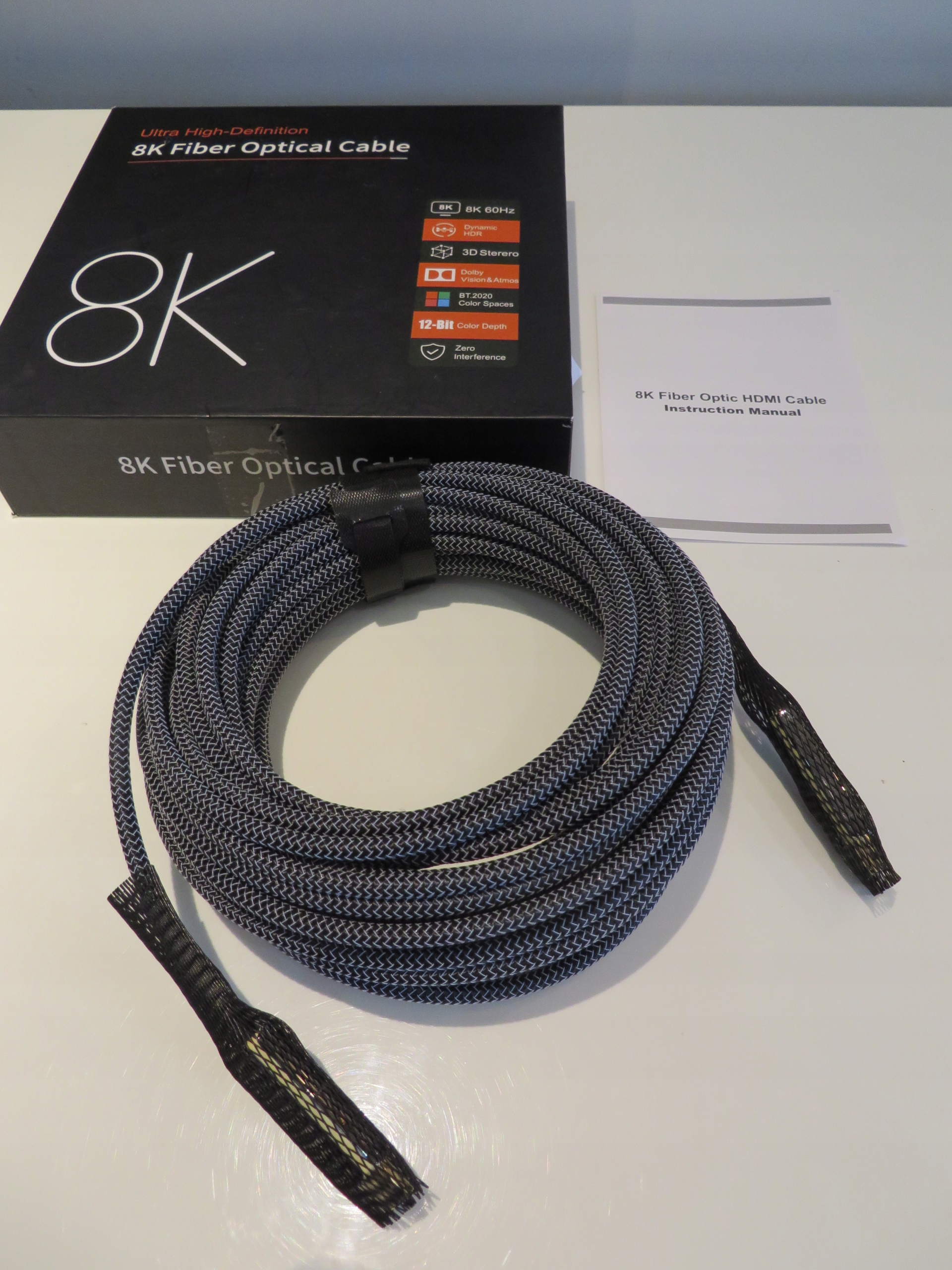 Optický kábel PremiumCord Ultra High Speed Hdmi 2.1 8K/60Hz, pozlátený
