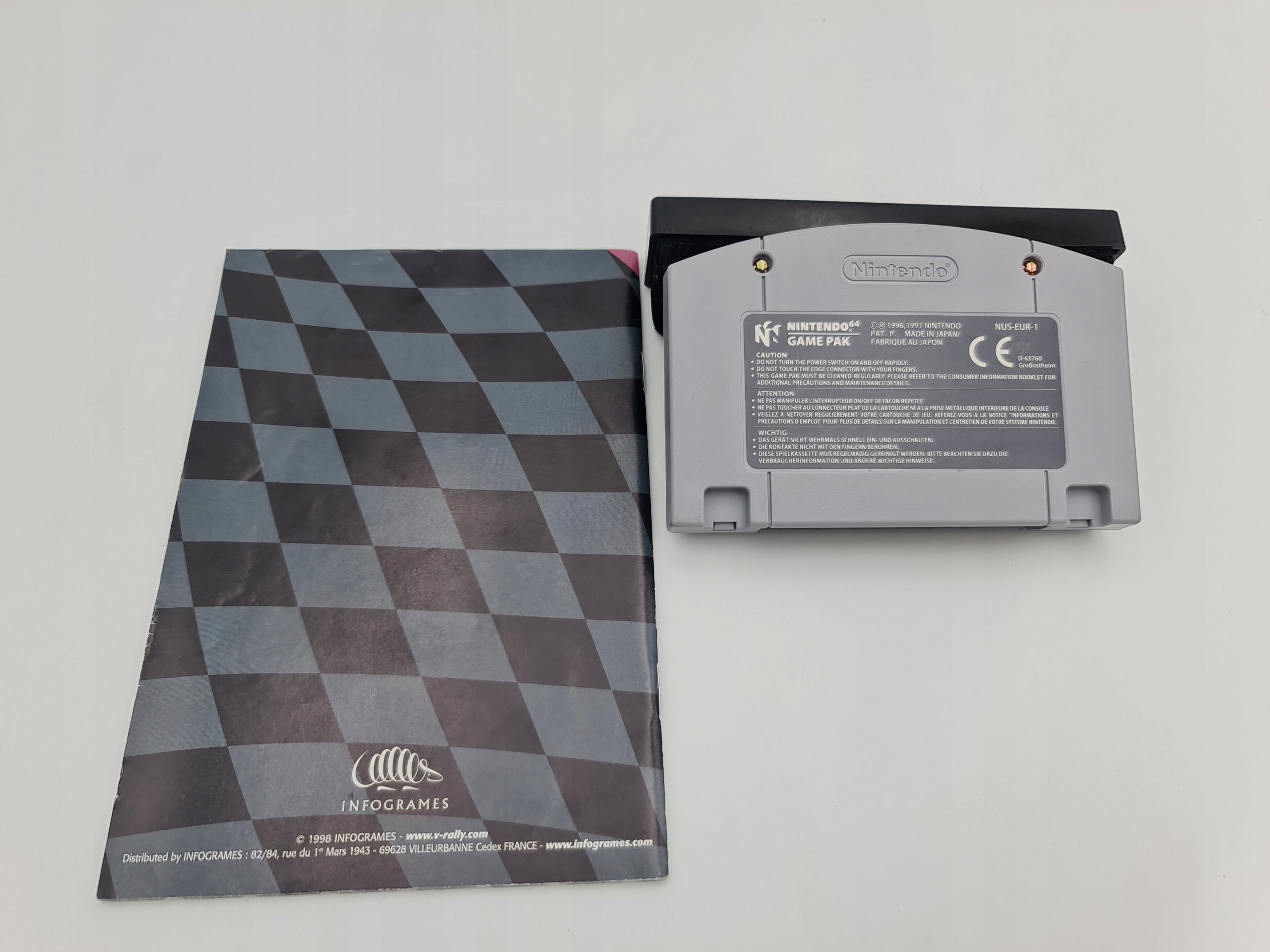 NINTENDO 64 V-RALLY EDITION 99 Tytuł V-Rally 99 Edition