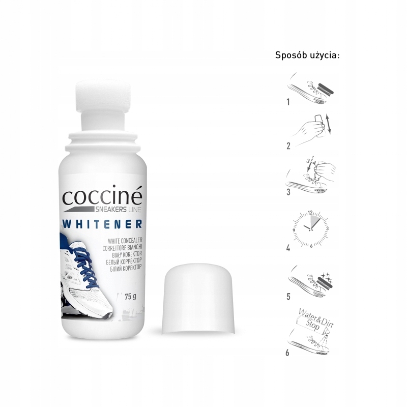 SILNIE KRYJĄCA FARBA DO BUTÓW BIAŁA PASTA JAKOŚĆ! EAN (GTIN) 5902367983994