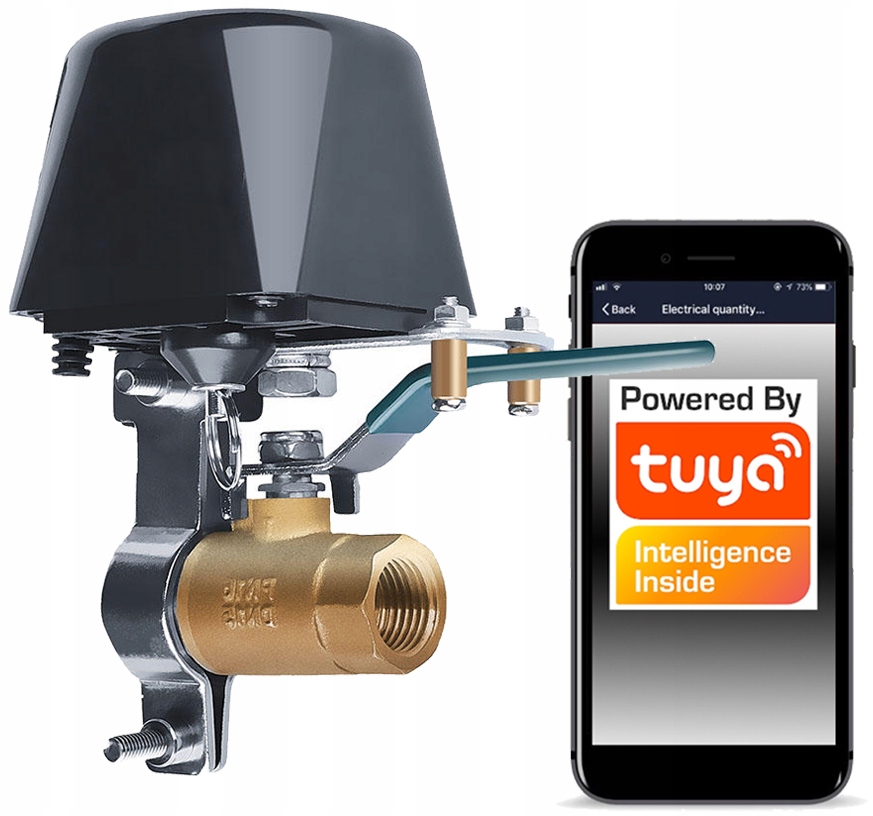 

Sterownik zawór wody gazu WiFi Tuya Smart