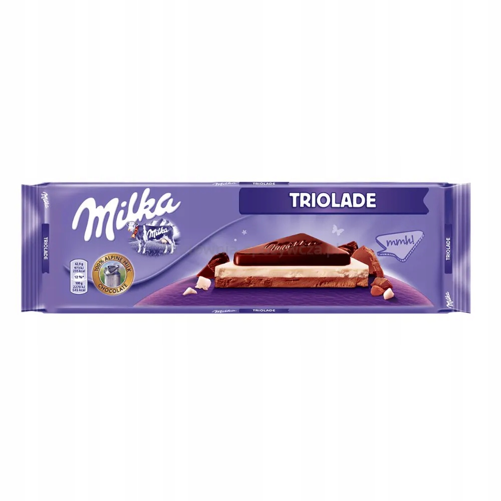 Levně Milka Čokoláda Triolade 280 G