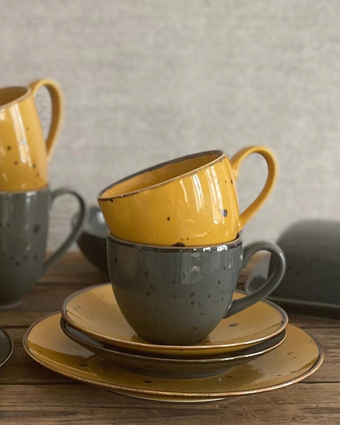 FILIŻANKA BOGUCICE ALUMINA COTTAGE YELLOW 1107 PORCELANA 300ml Kod producenta 5903517102838