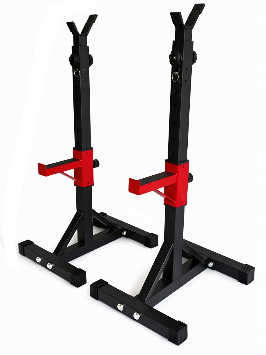 Stojaki pod sztangę regulowane stojak do ćwiczeń 2szt Atlas Sport